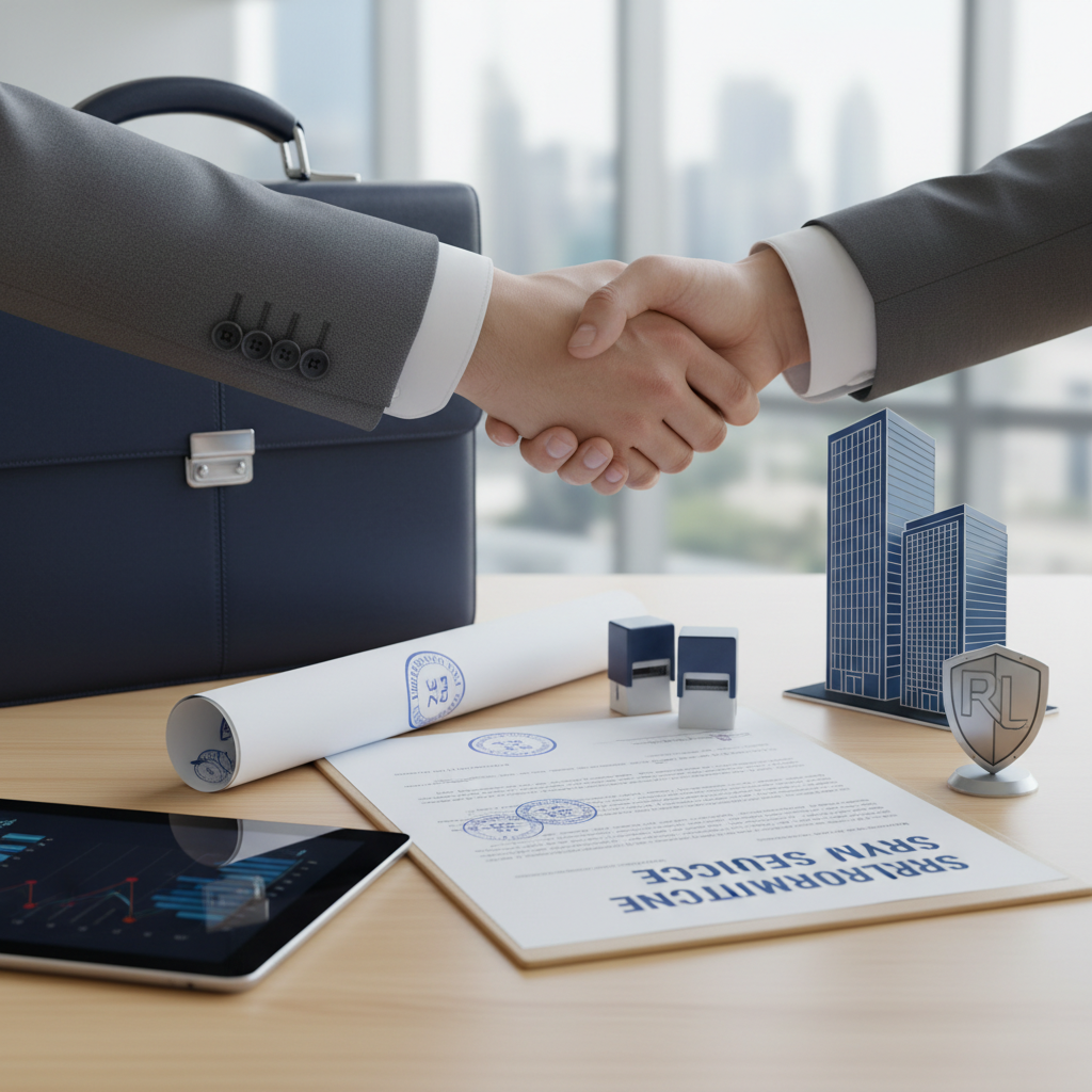 genereaza imagine de 400x400 sugerand servicii de infiintare srl-uri