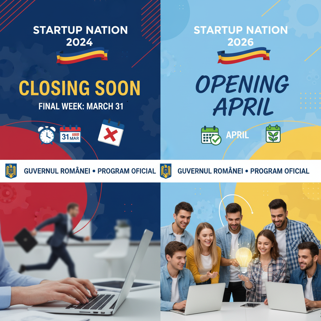 Startup Nation 2024: etapa de cursuri se apropie de închidere. Ce urmează în martie și aprilie